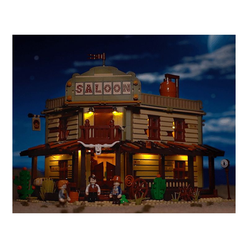 LUMIBRICKS FUNWHOLE F9021 9021 THẨM MỸ VIỆN PHƯƠNG TÂY bộ đồ chơi xếp lắp ráp ghép mô hình Creator Sáng Tạo 2026 khối