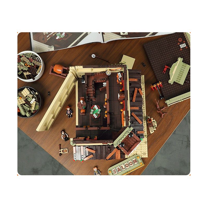 LUMIBRICKS FUNWHOLE F9021 9021 THẨM MỸ VIỆN PHƯƠNG TÂY bộ đồ chơi xếp lắp ráp ghép mô hình Creator Sáng Tạo 2026 khối