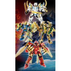 FORANGE FC1042 1042 THẦN CHIẾN TRANH THÚ VỊ RỒNG SẤM bộ đồ chơi xếp lắp ráp ghép mô hình 306 khối