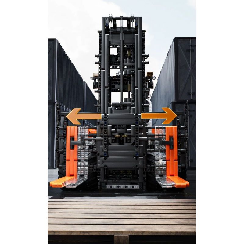 MouldKing 17044 17045 Mould King 17044 17045 XE NÂNG HẠNG NẶNG 1:6 tỷ lệ 1:6 bộ đồ chơi xếp lắp ráp ghép mô hình Technic Kỹ Thuật Công Nghệ Cao Mô Hình Phương Tiện 4579 khối