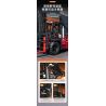MouldKing 17044 17045 Mould King 17044 17045 XE NÂNG HẠNG NẶNG 1:6 tỷ lệ 1:6 bộ đồ chơi xếp lắp ráp ghép mô hình Technic Kỹ Thuật Công Nghệ Cao Mô Hình Phương Tiện 4579 khối