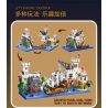 ZHEGAO 612021 VỊNH CƯỚP BIỂN bộ đồ chơi xếp lắp ráp ghép mô hình Pirates Of The Caribbean PIRATE BAY Cướp Biển Vùng Caribe 2461 khối
