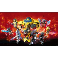 BLOKEES 85015 HEROES UNLIMITED STARLIGHT EDITION TẬP 1 ANH HÙNG KHỞI HÀNH bộ đồ chơi xếp lắp ráp ghép mô hình Movie & Game Phim Và Trò Chơi