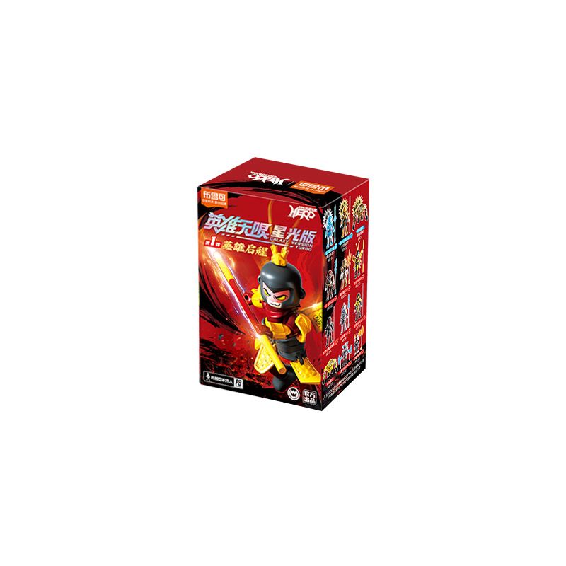 BLOKEES 85015 HEROES UNLIMITED STARLIGHT EDITION TẬP 1 ANH HÙNG KHỞI HÀNH bộ đồ chơi xếp lắp ráp ghép mô hình Movie & Game Phim Và Trò Chơi