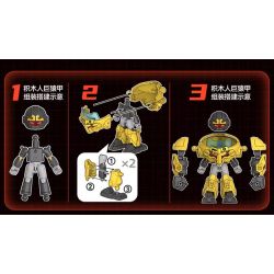 BLOKEES 85015 HEROES UNLIMITED STARLIGHT EDITION TẬP 1 ANH HÙNG KHỞI HÀNH bộ đồ chơi xếp lắp ráp ghép mô hình Movie & Game Phim Và Trò Chơi