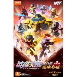 BLOKEES 85015 HEROES UNLIMITED STARLIGHT EDITION TẬP 1 ANH HÙNG KHỞI HÀNH bộ đồ chơi xếp lắp ráp ghép mô hình Movie & Game Phim Và Trò Chơi