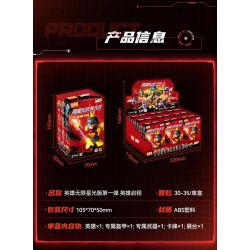 BLOKEES 85015 HEROES UNLIMITED STARLIGHT EDITION TẬP 1 ANH HÙNG KHỞI HÀNH bộ đồ chơi xếp lắp ráp ghép mô hình Movie & Game Phim Và Trò Chơi