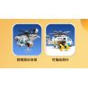 SEMBO 202218 NHÓM CHIẾN ĐẤU CƠ SIÊU DỄ THƯƠNG TRỰC THĂNG Z-20 bộ đồ chơi xếp lắp ráp ghép mô hình Military Army Quân Sự Bộ Đội 445 khối