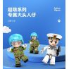SEMBO 202218 NHÓM CHIẾN ĐẤU CƠ SIÊU DỄ THƯƠNG TRỰC THĂNG Z-20 bộ đồ chơi xếp lắp ráp ghép mô hình Military Army Quân Sự Bộ Đội 445 khối