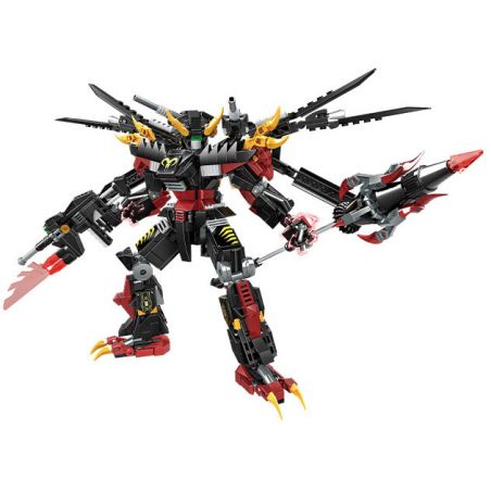 WOMA C4001 4001 CHÚA TỂ BÓNG ĐÊM bộ đồ chơi xếp lắp ráp ghép mô hình 739 khối