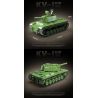 QuanGuan 100271 Quan Guan 100271 XE TĂNG HẠNG NẶNG KY-1 bộ đồ chơi xếp lắp ráp ghép mô hình Military Army Quân Sự Bộ Đội 481 khối