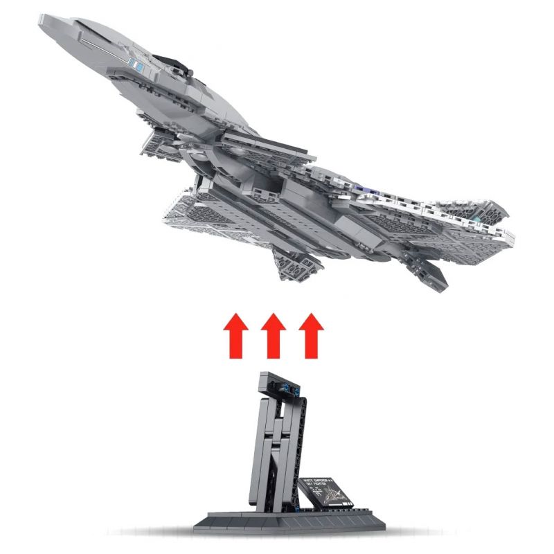 JIESTAR FF41014 41014 JJ9108 9108 MÁY BAY CHIẾN ĐẤU KHÔNG GIAN VÀ VŨ TRỤ BAIDI bộ đồ chơi xếp lắp ráp ghép mô hình Military Army Quân Sự Bộ Đội 1226 khối