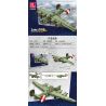JIESTAR 61054 SỨ MỆNH VINH QUANG MÁY BAY NÉM BOM TẦM XA bộ đồ chơi xếp lắp ráp ghép mô hình Military Army BATTLE TANK Quân Sự Bộ Đội 780 khối