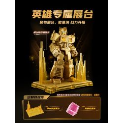 BLOKEES 71191 TRANSFORMERS 2024 ALMANAC EDITION GOLDEN LAGOON bộ đồ chơi xếp lắp ráp ghép mô hình Movie & Game Phim Và Trò Chơi