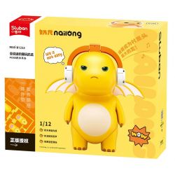 SLUBAN M38-B1232 B1232 1232 M38B1232 38-B1232 HÌNH DÁNG CON RỒNG SỮA BIẾT NÓI THỜI THƯỢNG tỷ lệ 1:12 bộ đồ chơi xếp lắp ráp ghép mô hình