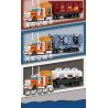 Kazi KY98272 98272 XE CONTAINER bộ đồ chơi xếp lắp ráp ghép mô hình City MULTI PURPOSE CONTAINER TRUCK Thành Phố 1514 khối