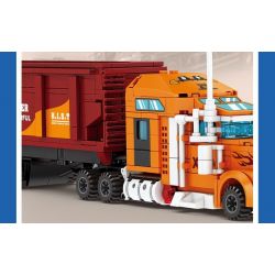 Kazi KY98272 98272 XE CONTAINER bộ đồ chơi xếp lắp ráp ghép mô hình City MULTI PURPOSE CONTAINER TRUCK Thành Phố 1514 khối