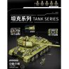 PanlosBrick 632012 Panlos Brick 632012 XE TĂNG T-34 bộ đồ chơi xếp lắp ráp ghép mô hình Military Army Quân Sự Bộ Đội 1726 khối