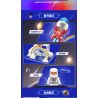 ZHEGAO HT1006 1006 TÀU CON THOI GIỮA CÁC VÌ SAO TÊN LỬA bộ đồ chơi xếp lắp ráp ghép mô hình INTERSTELLAR TRAVEL INTERPLANETARY ROCKET