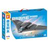 SEMBO 202197 non  MỘT QUỐC GIA HÙNG MẠNH MÁY BAY NÉM BOM TÀNG HÌNH bộ đồ chơi xếp lắp ráp ghép mô hình Military Army Quân Sự Bộ Đội 1163 khối