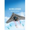 SEMBO 202197 non  MỘT QUỐC GIA HÙNG MẠNH MÁY BAY NÉM BOM TÀNG HÌNH bộ đồ chơi xếp lắp ráp ghép mô hình Military Army Quân Sự Bộ Đội 1163 khối
