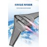 SEMBO 202197 non  MỘT QUỐC GIA HÙNG MẠNH MÁY BAY NÉM BOM TÀNG HÌNH bộ đồ chơi xếp lắp ráp ghép mô hình Military Army Quân Sự Bộ Đội 1163 khối