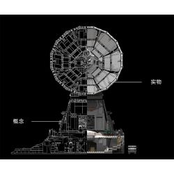 YHD 900500200020 non  BA CƠ THỂ VƯỢT RA NGOÀI TRỌNG LỰC HONG'AN BASE SENSETIME AI PHIÊN BẢN ĐỘNG bộ đồ chơi xếp lắp ráp ghép mô hình Movie & Game RED COAST BASE Phim Và Trò Chơi 3859 khối