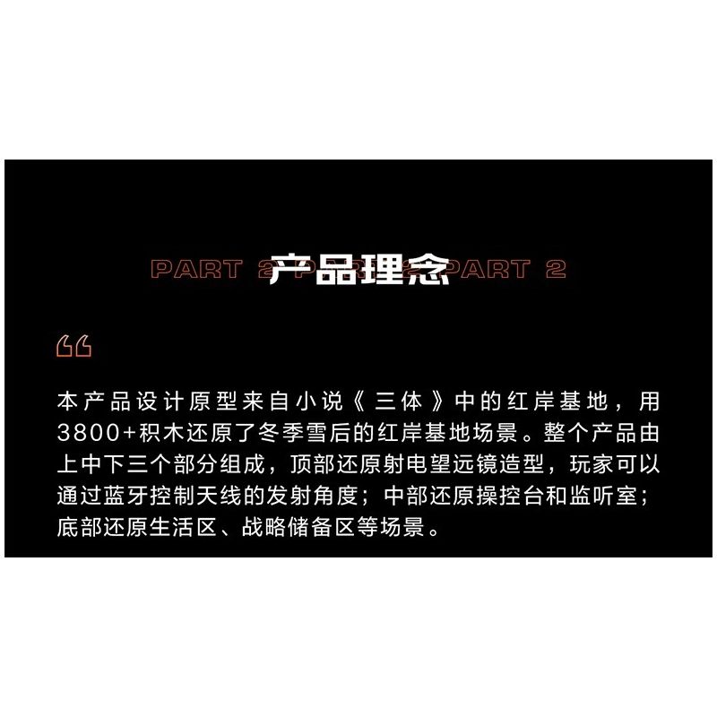 YHD 900500200020 non  BA CƠ THỂ VƯỢT RA NGOÀI TRỌNG LỰC HONG'AN BASE SENSETIME AI PHIÊN BẢN ĐỘNG bộ đồ chơi xếp lắp ráp ghép mô hình Movie & Game RED COAST BASE Phim Và Trò Chơi 3859 khối