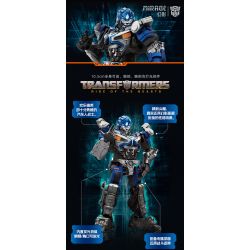 BLOKS 71151 non  TRANSFORMERS BEYOND PHANTOM bộ đồ chơi xếp lắp ráp ghép mô hình Movie & Game MIRAGE Phim Và Trò Chơi