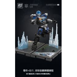 BLOKS 71151 non  TRANSFORMERS BEYOND PHANTOM bộ đồ chơi xếp lắp ráp ghép mô hình Movie & Game MIRAGE Phim Và Trò Chơi