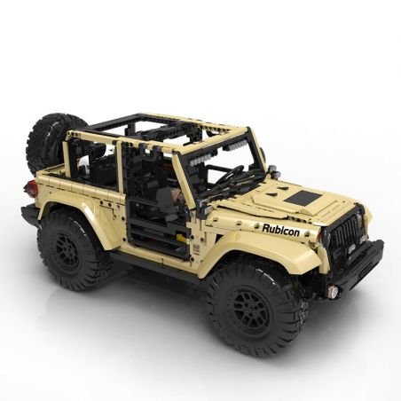 MouldKing 13184 Mould King 13184 non  SUV tỷ lệ 1:6 bộ đồ chơi xếp lắp ráp ghép mô hình  WRANGLER Kỹ Thuật Công Nghệ Cao Mô Hình Phương Tiện 3621 khối