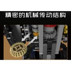 MouldKing 13184 Mould King 13184 non  SUV tỷ lệ 1:6 bộ đồ chơi xếp lắp ráp ghép mô hình  WRANGLER Kỹ Thuật Công Nghệ Cao Mô Hình Phương Tiện 3621 khối