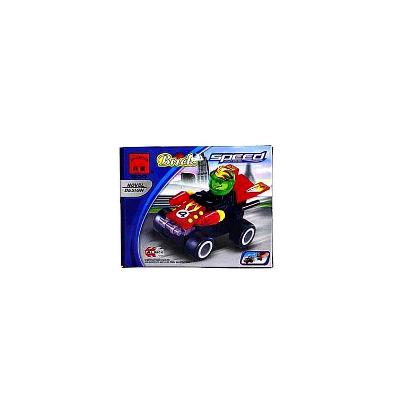 QMAN ENLIGHTEN KEEPPLEY 204 non Lego TỐC ĐỘ bộ đồ chơi xếp lắp ráp ghép mô hình Racers SPEED Đua Tốc Độ