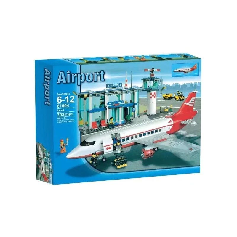 NOT Lego AIRPORT 3182 C2082 2082 61004 xếp lắp ráp ghép mô hình SÂN BAY City Thành Phố 703 khối