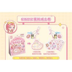 SEMBO 616007 HÀNH TINH KẸO MÓC KHÓA SODA MUỐI BIỂN GUGUJI bộ đồ chơi xếp lắp ráp ghép mô hình Girl Con Gái