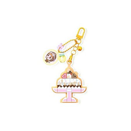 SEMBO 616010 HÀNH TINH KẸO MÓC KHÓA CỐC CA CAO GUGUJI bộ đồ chơi xếp lắp ráp ghép mô hình Girl Con Gái