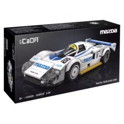 CADA DOUBLEE C55029 55029 XE ĐUA SỨC BỀN MAZDA 787B tỷ lệ 1:24 bộ đồ chơi xếp lắp ráp ghép mô hình Speed Champions Racing Cars Đua Xe Công Thức 242 khối