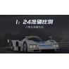 CADA DOUBLEE C55029 55029 XE ĐUA SỨC BỀN MAZDA 787B tỷ lệ 1:24 bộ đồ chơi xếp lắp ráp ghép mô hình Speed Champions Racing Cars Đua Xe Công Thức 242 khối