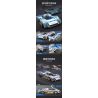 CADA DOUBLEE C55029 55029 XE ĐUA SỨC BỀN MAZDA 787B tỷ lệ 1:24 bộ đồ chơi xếp lắp ráp ghép mô hình Speed Champions Racing Cars Đua Xe Công Thức 242 khối