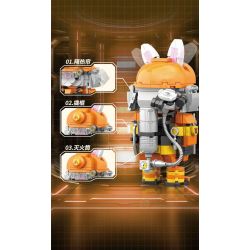 CAYI 2233B THUYỀN TRƯỞNG VƯƠNG bộ đồ chơi xếp lắp ráp ghép mô hình 223 khối