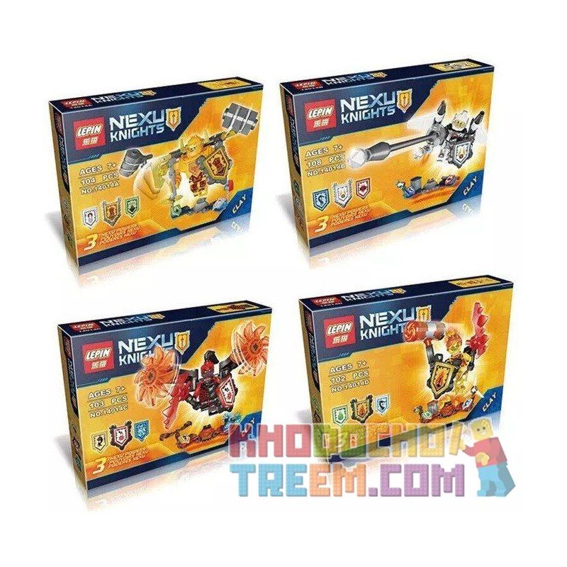 LEPIN 14014 non Lego HIỆP SĨ NEXO bộ đồ chơi xếp lắp ráp ghép mô hình Nexo Knights Hiệp Sỹ Nexo