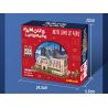 LINOOS LN7058 7058 NHÀ THỜ ĐỨC BÀ PARIS bộ đồ chơi xếp lắp ráp ghép mô hình Architecture FAMOUS LANDMARK NOTRE DAME DE PARIS Công Trình Kiến Trúc 303 khối