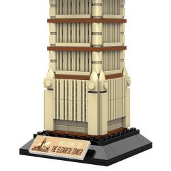 LINOOS LN7062 7062 THÁP ELIZABETH bộ đồ chơi xếp lắp ráp ghép mô hình Architecture FAMOUS LANDMARK THE ELIZABETH TOWER Công Trình Kiến Trúc 364 khối