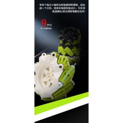 HAPPY BUILD PANGU YC-23035 23035 YC23035 RED RAPTOR MAI LUN STUNT XE ĐỊA HÌNH bộ đồ chơi xếp lắp ráp ghép mô hình Technic PICKUP TRUCK ROAD KING Kỹ Thuật Công Nghệ Cao Mô Hình Phương Tiện 1640 khối