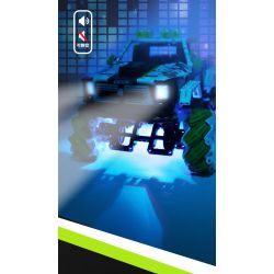 HAPPY BUILD PANGU YC-23035 23035 YC23035 RED RAPTOR MAI LUN STUNT XE ĐỊA HÌNH bộ đồ chơi xếp lắp ráp ghép mô hình Technic PICKUP TRUCK ROAD KING Kỹ Thuật Công Nghệ Cao Mô Hình Phương Tiện 1640 khối