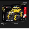HAPPY BUILD PANGU YC-23036 23036 YC23036 GRAFFITI RAPTOR MAI LUN ĐÓNG THẾ XE ĐỊA HÌNH bộ đồ chơi xếp lắp ráp ghép mô hình Technic PICKUP TRUCK ROAD KING Kỹ Thuật Công Nghệ Cao Mô Hình Phương Tiện 1550 khối