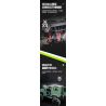 HAPPY BUILD PANGU YC-23037 23037 YC23037 LAND ROVER DEFENDER MCLUN STUNT XE ĐỊA HÌNH bộ đồ chơi xếp lắp ráp ghép mô hình Technic PICKUP TRUCK ROAD KING Kỹ Thuật Công Nghệ Cao Mô Hình Phương Tiện 1670 khối