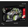 HAPPY BUILD PANGU YC-23038 23038 YC23038 WRANGLER MAI LUN ĐÓNG THẾ XE ĐỊA HÌNH bộ đồ chơi xếp lắp ráp ghép mô hình Technic PICKUP TRUCK ROAD KING Kỹ Thuật Công Nghệ Cao Mô Hình Phương Tiện 1490 khối