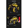 HAPPY BUILD PANGU YC-23038 23038 YC23038 WRANGLER MAI LUN ĐÓNG THẾ XE ĐỊA HÌNH bộ đồ chơi xếp lắp ráp ghép mô hình Technic PICKUP TRUCK ROAD KING Kỹ Thuật Công Nghệ Cao Mô Hình Phương Tiện 1490 khối