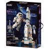 JAKI JK8518 8518 KẾ HOẠCH KHÔNG GIAN S HÀNG VŨ TRỤ DỰ ÁN BÌNH MINH bộ đồ chơi xếp lắp ráp ghép mô hình PROJECT SPACE ROCKET BREAKING DAWN V